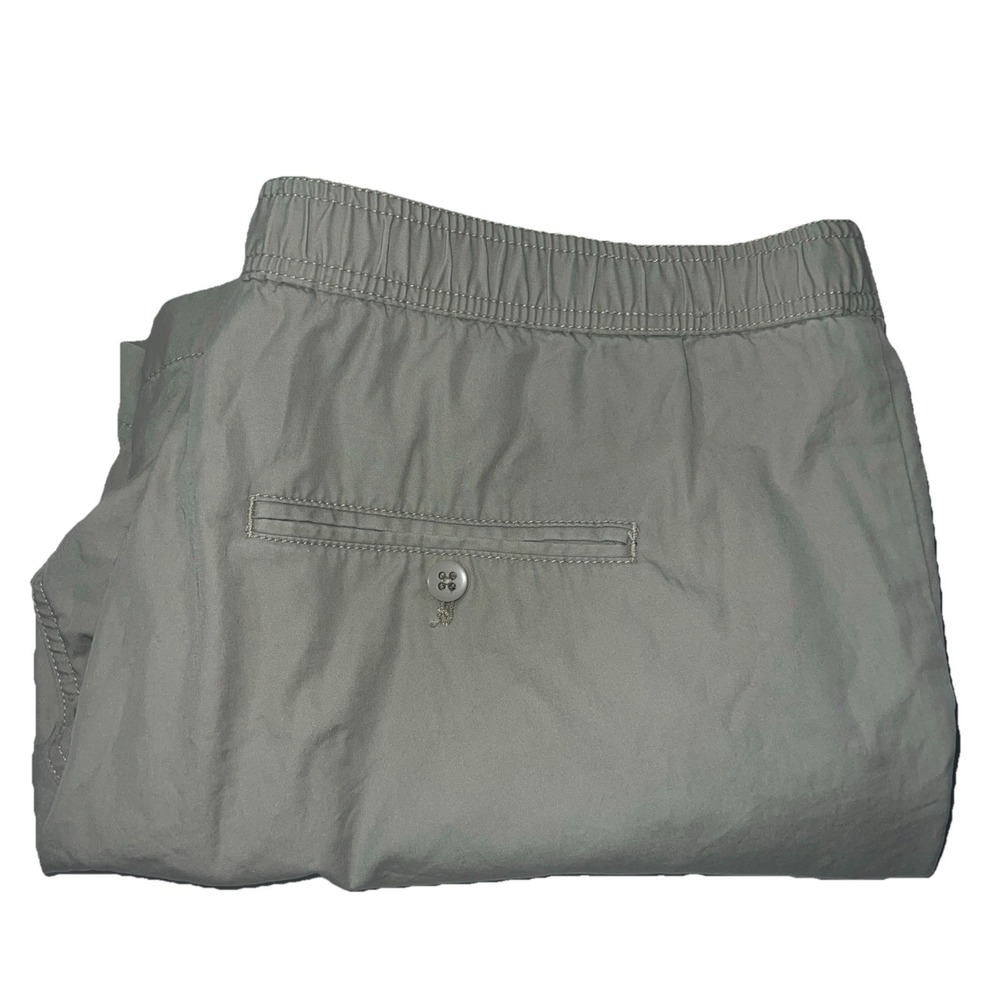 Daniel Cremieux Men's‎ Shorts Drawstring Flat Front Bermuda Cotton Khaki Sz. 42